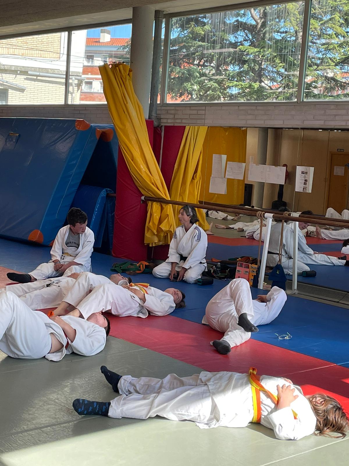 Todo un éxito el entrenamiento previo al II Torneo Navarro de Judo Adaptado que se realizó en Pamplona el 20-04-24
